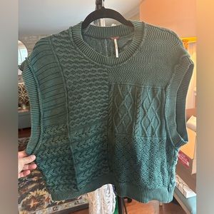 Free People Sweater Vest Size Small
